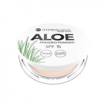 Aloe - Polvos Compactos Hipoalergénicos SPF15 - 04: Honey