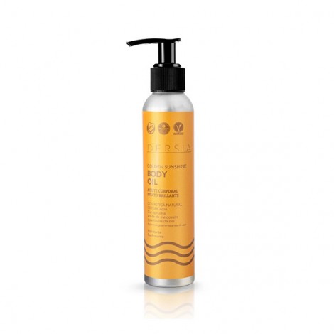 Aceite Corporal Efecto Brillante con Spirulina - Golden Sunshine
