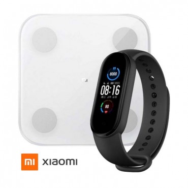Bundle - Mi Smart Brand 5 + Báscula My Body Composition Scale 2