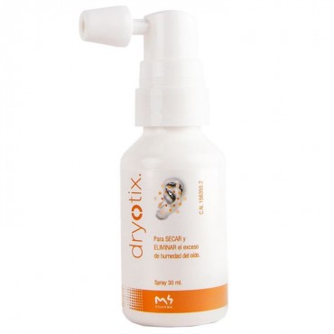 Dryotix eliminador de humedad en el oido en spray.