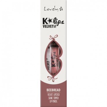 Set Labial K'Lips Velvet - 4 Beebread