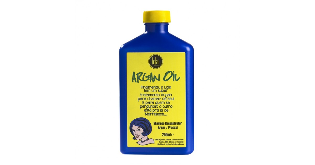 Champú reparador Argan Oil Lola Cosmetics - 250ml