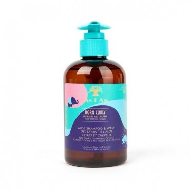 Champú y gel para bebés y niños - Aloe y vainilla -  Born Curly