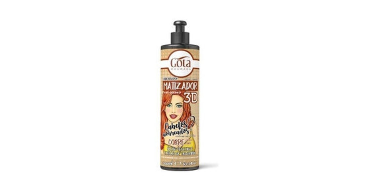 Acondicionador Matizador 3D - Cobre