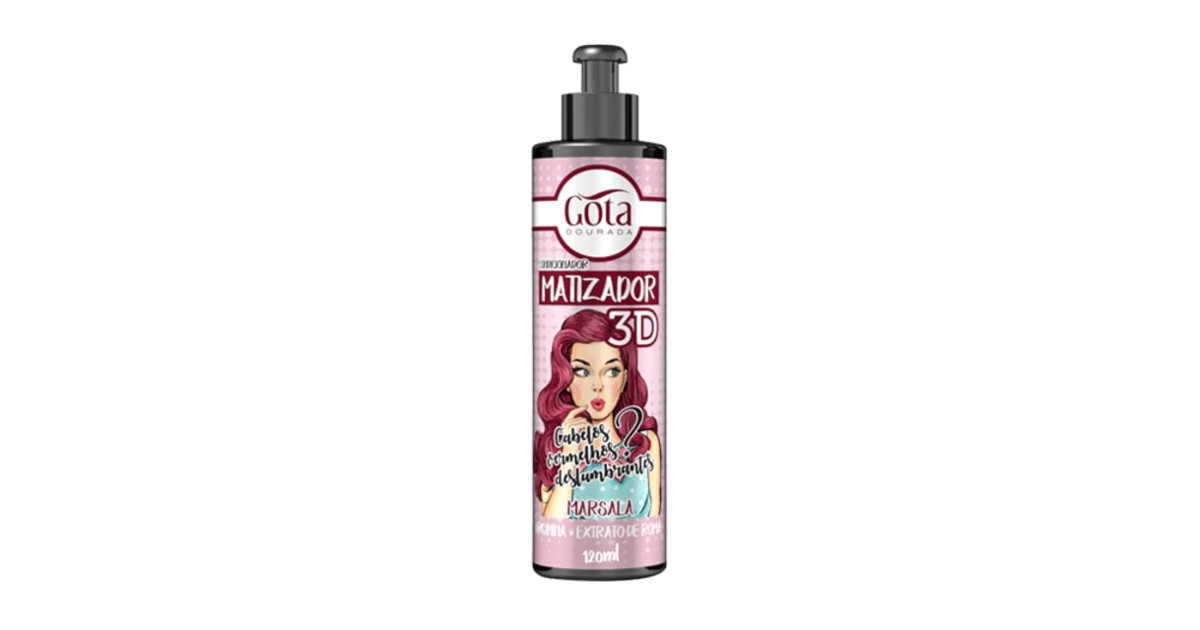 Acondicionador Matizador 3D - Marsala