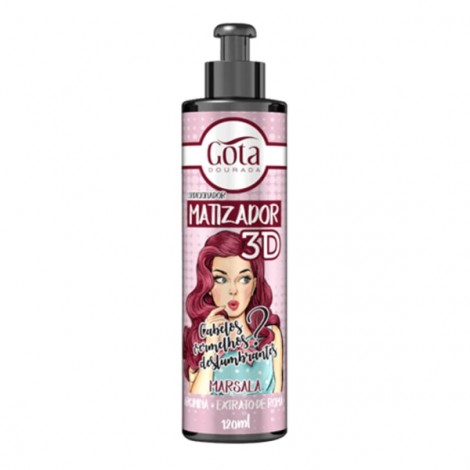 Acondicionador Matizador 3D - Marsala