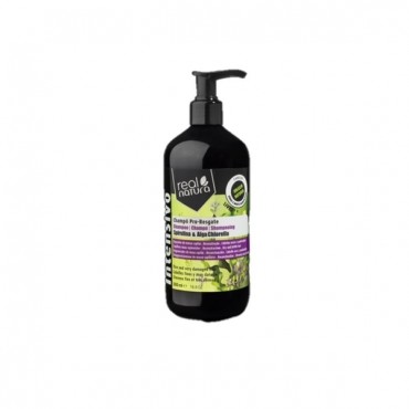 Real Natura - Champú Regenerador para cabello fino y dañado - 500ml