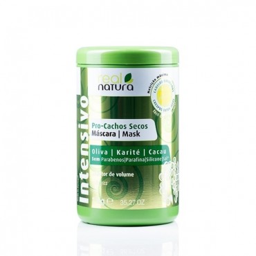 Real Natura - Mascarilla para rizos secos - Oliva y Karité - 1Kg