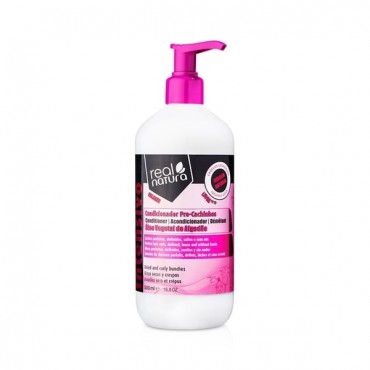 Real Natura - Acondicionador para niños con el pelo rizado - 500ml