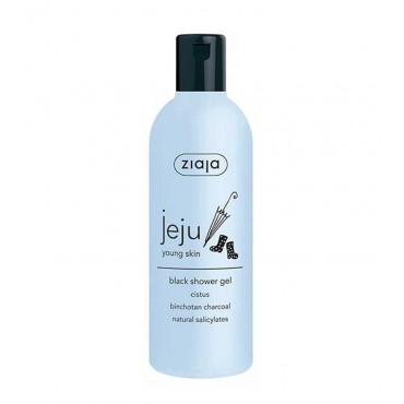 Ziaja - Gel de ducha negro Jeju Young Skin
