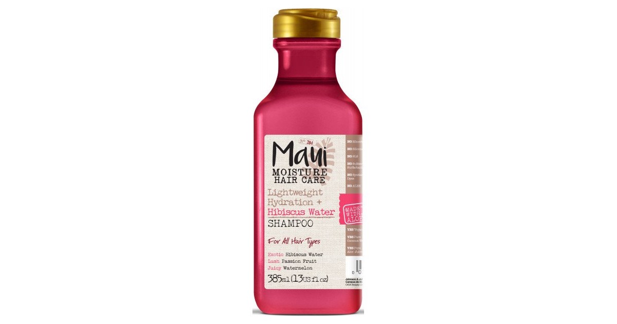 Maui Moisture - Champú de hidratación ligera - Agua de Hibisco - 385ml