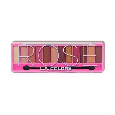 L.A. Colors - Paleta de sombras Rose - De la colección Color Vibe Ed. Limitada