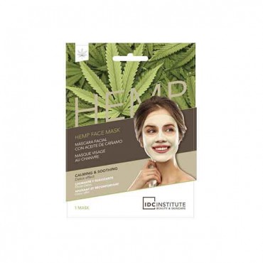 IDC Institute - Mascarilla Facial Detox con aceite de cáñamo