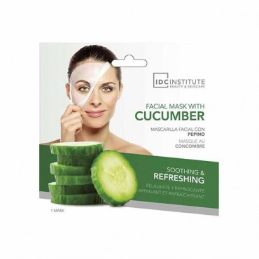 IDC INSTITUTE - Mascarilla facial de pepino - 22gr