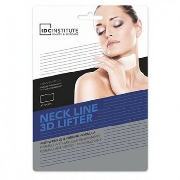 IDC INSTITUTE - Mascarilla 3D para el cuello - Efecto Antiarrugas
