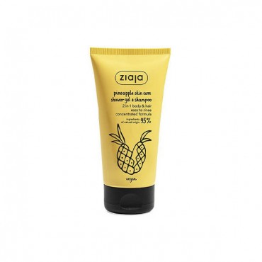 Ziaja - Gel de Ducha y Champú 2 en 1 - Piña - 160ml