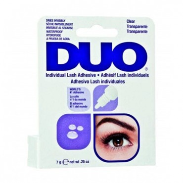 DUO - Pegamento para pestañas postizas individuales - Transparente - 7gr