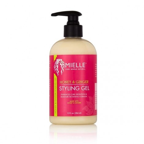 Mielle - Gel definidor de rizos - Honey & Ginger - 384ml