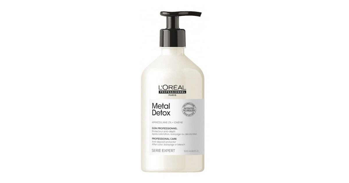 L'Oréal Professionnel - Acondicionador Anti Depósitos - Metal Detox - 500ml