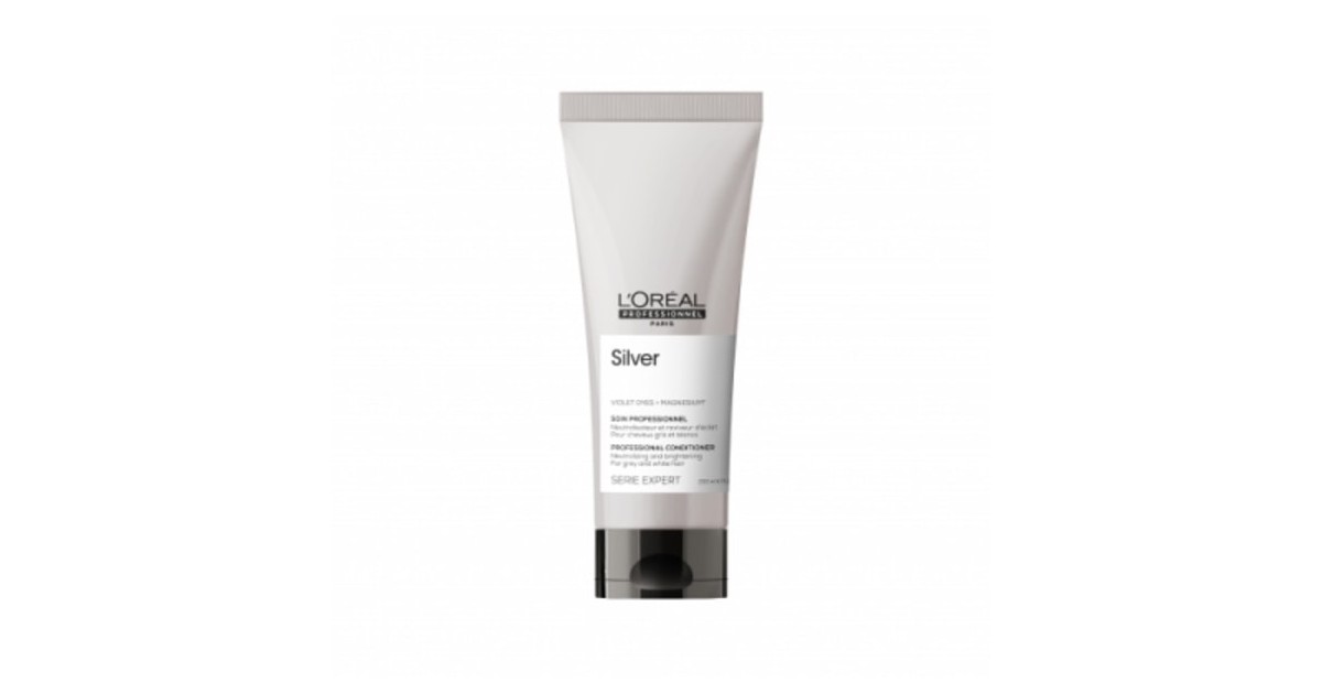 L'Oréal Professionnel - Acondicionador para pelo blanco o plateado - Silver - 200ml