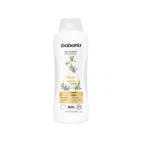 Babaria - Gel de baño - Romero - Piel Normal - 600ml