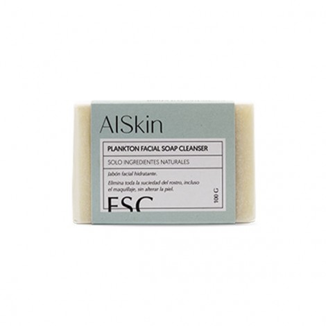 Alskin - Jabón Facial Hidratante Plankton - 100% natural - 100gramos