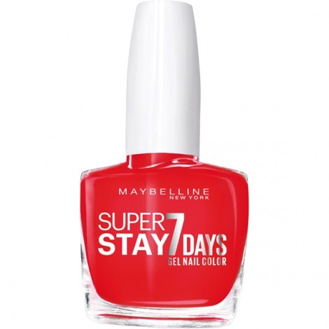 Maybelline - Esmalte de uñas - SuperStay 7 Days -  490 Hot Salsa