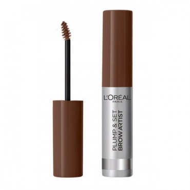 L'Oréal París - Máscara de Cejas - Plump & Set - 105 Brunette