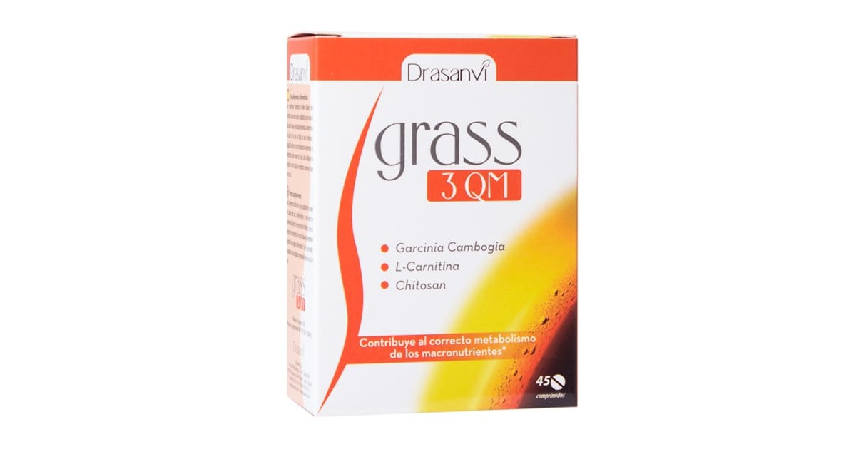 Drasanvi - Complemento Alimenticio - Grass 3QM - 45 comprimidos