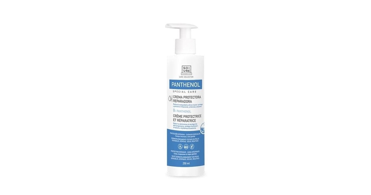 Soi Vre - Crema Protectora Reparadora - 8% Panthenol - 250ml