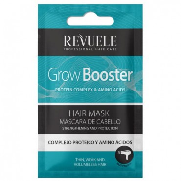 Mascarilla Capilar - Grow Booster - Cabello fino, débil, sin volumen - 25ml