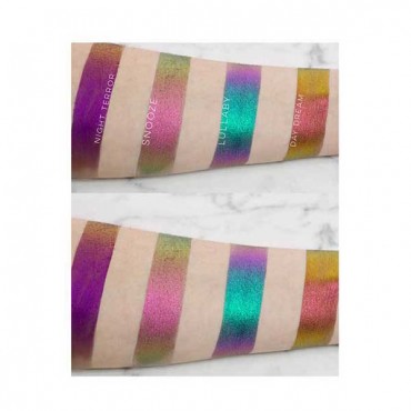 Karla Cosmetics Pigmentos Sueltos Duocromos - Swatches
