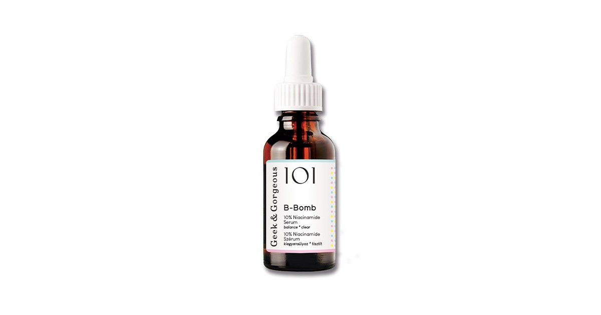 Geek & Gorgeous - B-Bomb - Serum 10% Niacinamida - Piel Mixta/Grasa - 30ml