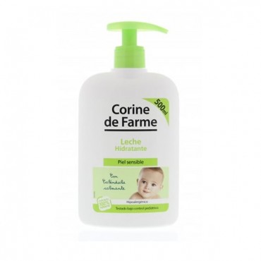 Corine de Farme - Leche Hidratante Bebé - Piel Sensible - Caléndula - 500ml