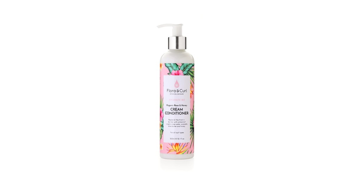 Flora & Curl - Acondicionador - Rose & Honey - Cabello Seco - 300ml