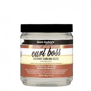 Aunt Jackie's - Gel Definidor y Fijador de Rizos - Coconut Cream - 426gr