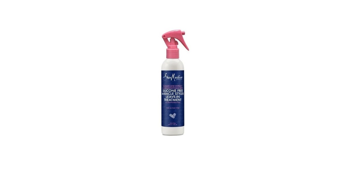 Shea Moisture - Acondicionador Leave In - Sugarcane Extract - Silicone Free - 237ml