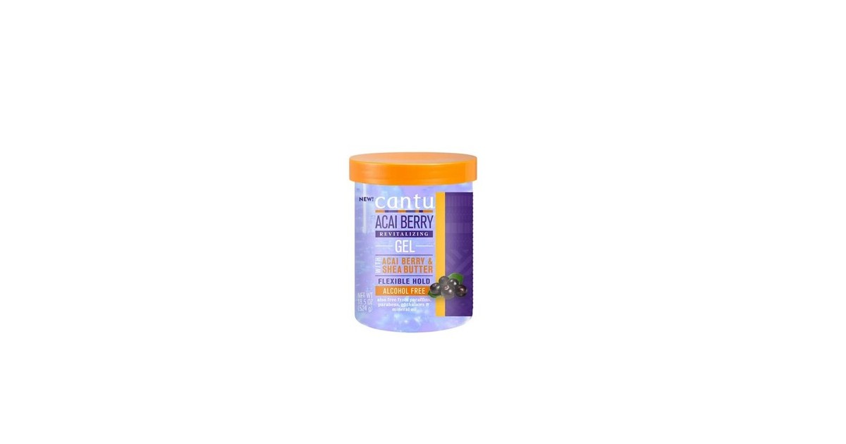 Cantu - Gel de Peinado - Revitalizante - Acai Berry - 524gr