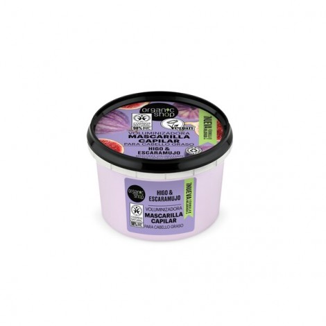 Organic Shop - Mascarilla Capilar - Pelo Graso - Higo y Escaramujo - 250ml