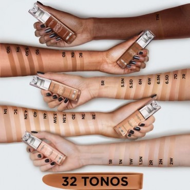 L'Oréal París - Base de Maquillaje - Accord Parfait - 1R: Ivory - 30ml
