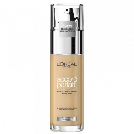L'Oréal París - Base de Maquillaje - Accord Parfait - 3D: Golden Beige - 30ml