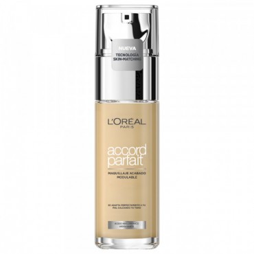 L'Oréal París - Base de Maquillaje - Accord Parfait - 3.5N: Peach - 30ml