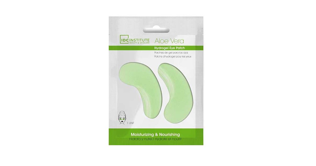 IDC Institute - Parches de Ojos de Hidrogel - Aloe Vera