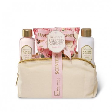 IDC Institute - Set de Regalo - Scented Garden Country Rose - 4 piezas