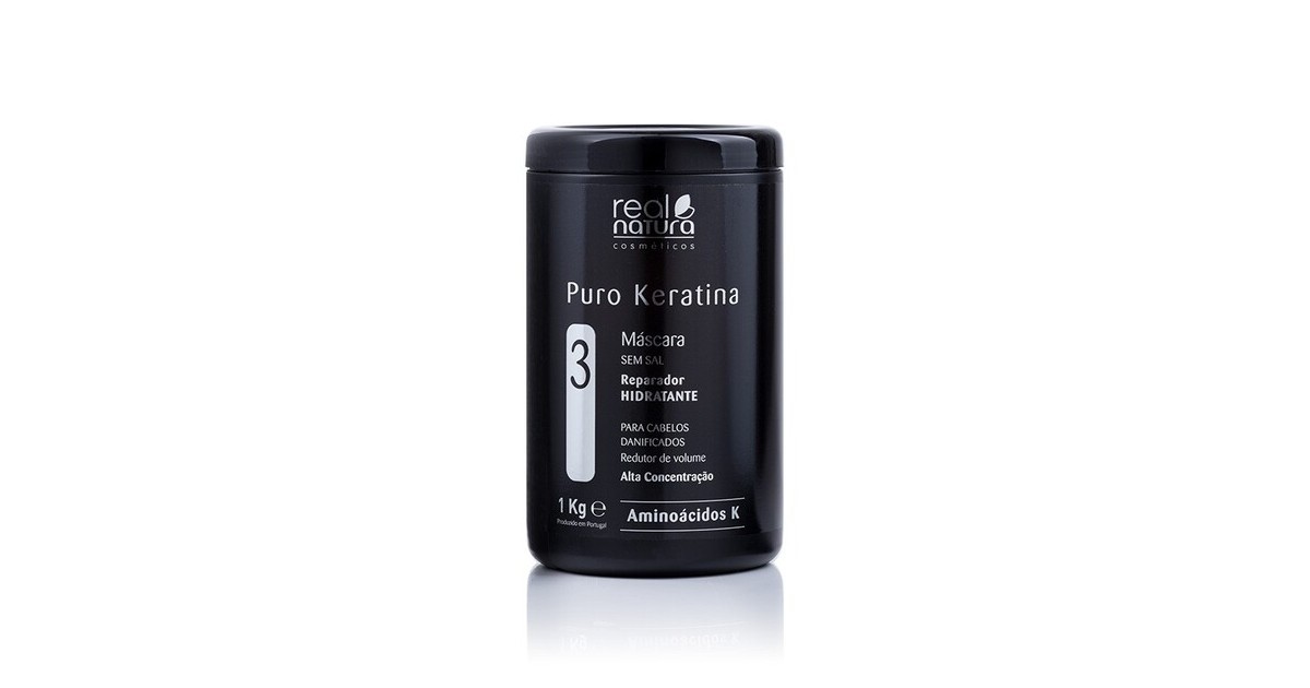 Real Natura - Mascarilla Sin Sal - Pura Keratina - 1Kg