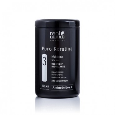 Real Natura - Mascarilla Sin Sal - Pura Keratina - 1Kg