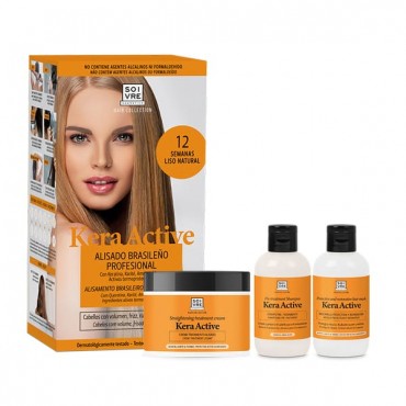 Soi Vre - Kit Alisado Brasileño - Kera Active - 12 semanas