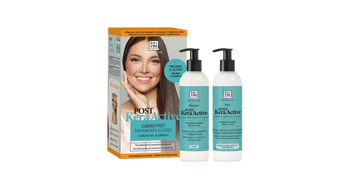Soi Vre - Kit Post Tratamiento Alisado - Kera Active