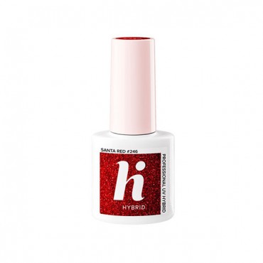 Hi Hybrid - Esmalte Semipermanente - 246: Santa Red