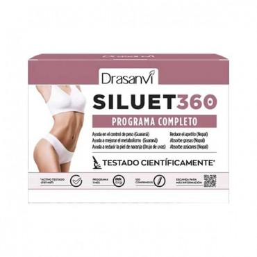 Siluet360 - Programa Completo - Dieta Equilibrada - 120 comprimidos